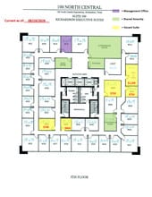 100 N Central Expy, Richardson, TX à louer Plan de site– Image 1 sur 1
