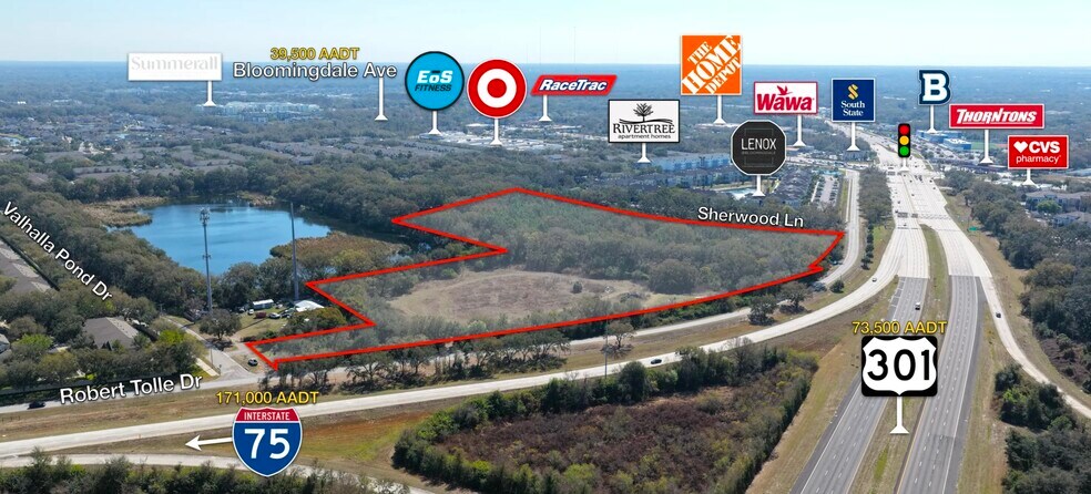 5416 Robert Tolle dr, Riverview, FL à vendre - Photo de l’immeuble – Image 2 sur 7