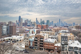 409-413 W North Ave, Chicago, IL - VUE AÉRIENNE vue de carte