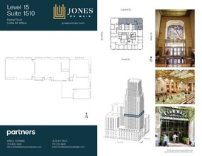 712 Main St, Houston, TX à louer Plan d’étage– Image 1 sur 2
