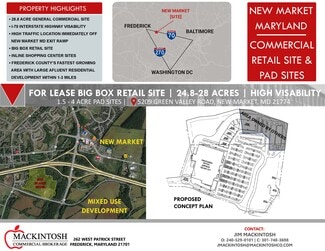 Plus de détails pour 5209 Green Valley Rd, Monrovia, MD - Terrain à louer