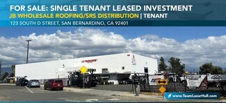 Plus de détails pour 123 S D St, San Bernardino, CA - Industriel/Logistique à vendre