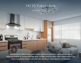 Plus de détails pour 14110 Yukon Ave, Hawthorne, CA - Logement à vendre