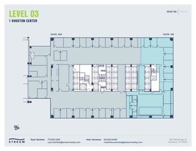 1221 McKinney St, Houston, TX à louer Plan d’étage– Image 1 sur 1