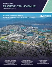 15 W 6th Ave, Vancouver, BC à louer Photo de l’immeuble– Image 2 sur 2