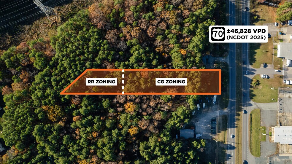 3128 Us-70 Hwy, Durham, NC à vendre - Aérien – Image 3 sur 7