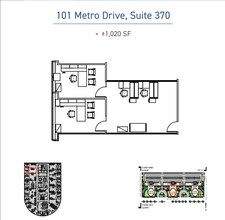 83-101 Metro Dr, San Jose, CA à louer Plan d’étage– Image 1 sur 1