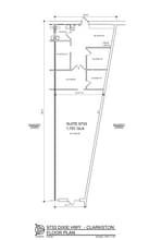 9685-9749 Dixie Hwy, Clarkston, MI à louer Plan d’étage– Image 1 sur 1