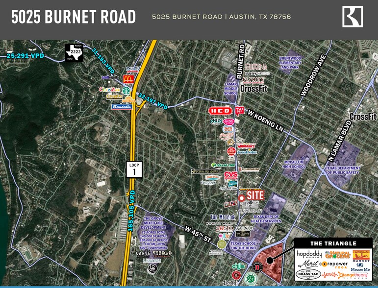 5025 Burnet Rd, Austin, TX à louer - Photo de l’immeuble – Image 3 sur 4