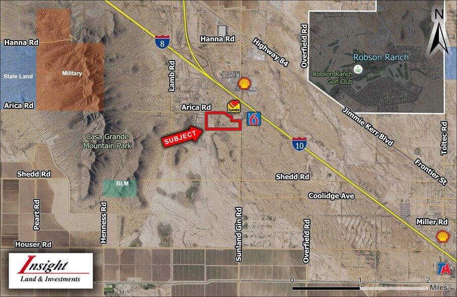 Sunland Gin Rd, Eloy, AZ à vendre - Photo principale – Image 1 sur 4