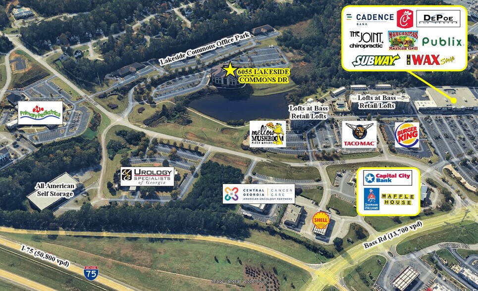 6055 Lakeside Commons Dr, Macon-Bibb, GA à louer - Photo de l’immeuble – Image 2 sur 6