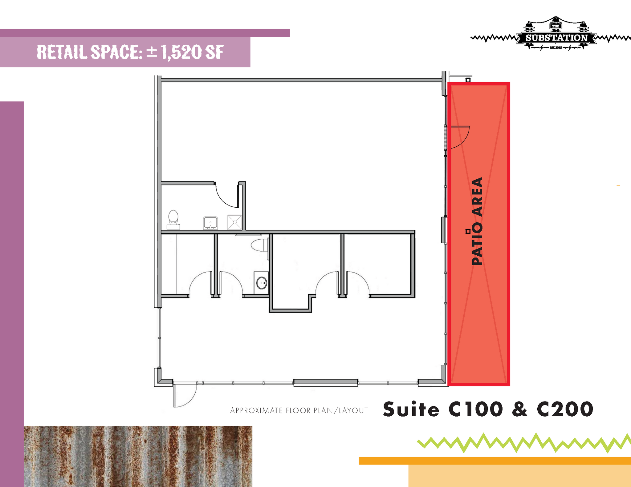 145 W Sunset Rd, El Paso, TX à louer Plan d’étage– Image 1 sur 2
