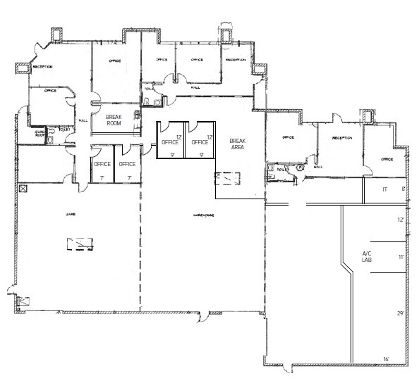 1715 W Sunrise Blvd, Gilbert, AZ à louer Plan d’étage– Image 1 sur 1