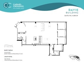 6701 Carmel Rd, Charlotte, NC à louer Plan d’étage– Image 1 sur 1