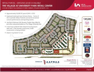 Plus de détails pour 36901 Cook St, Palm Desert, CA - Terrain à louer