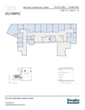 11845 W Olympic Blvd, Los Angeles, CA à louer Plan d’étage– Image 1 sur 1