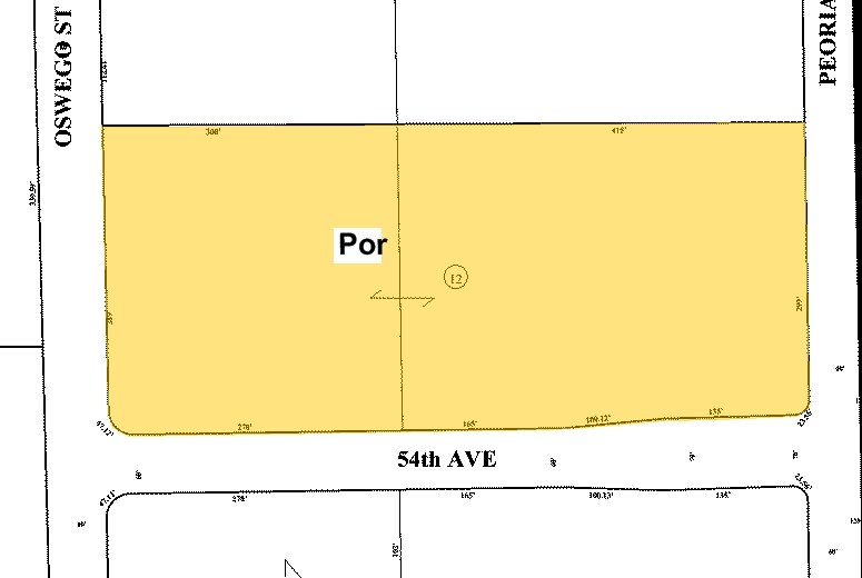 5475 Peoria St, Denver, CO à vendre - Plan cadastral – Image 3 sur 49