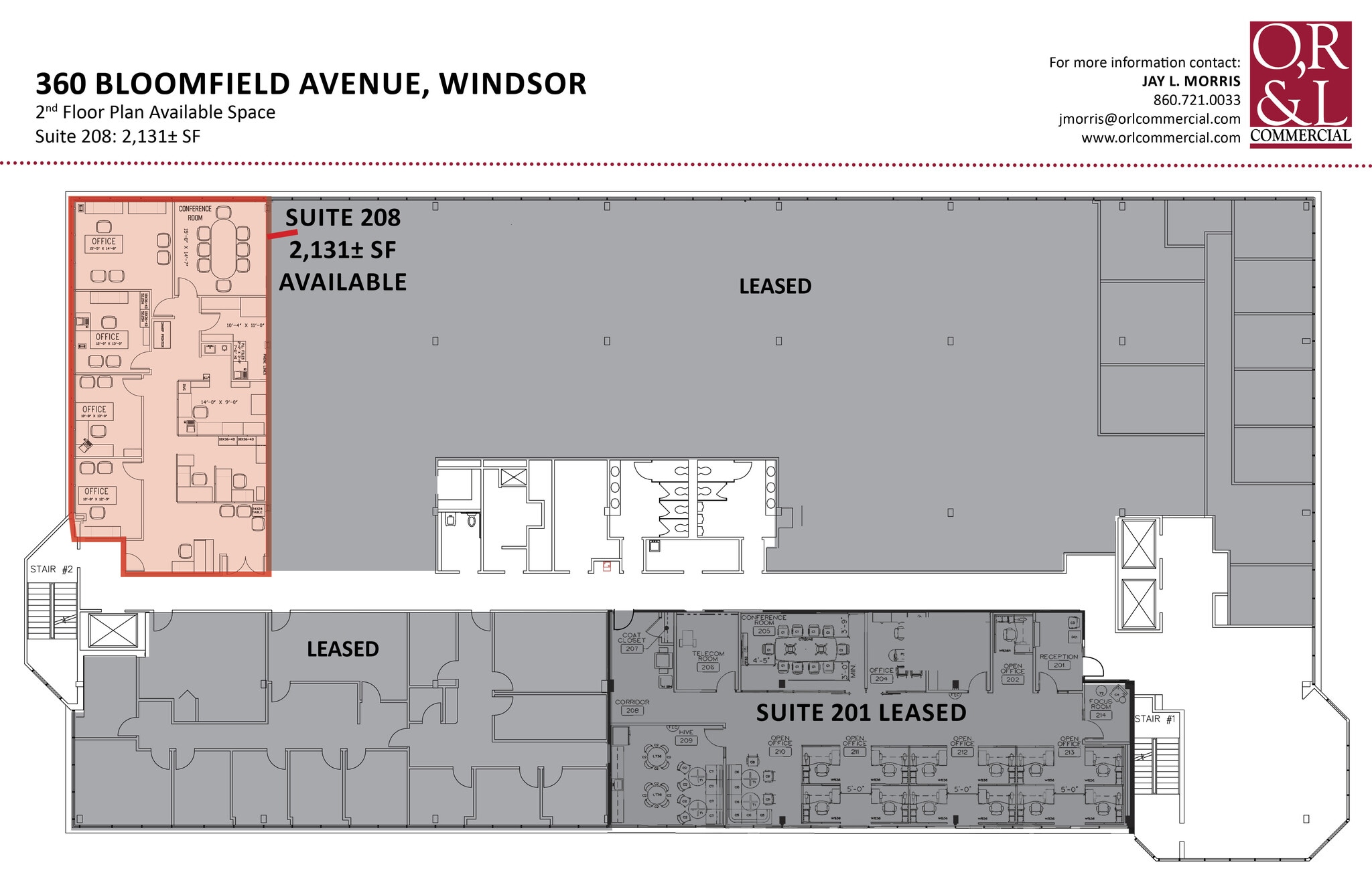 360 Bloomfield Ave, Windsor, CT à louer Plan d’étage– Image 1 sur 1