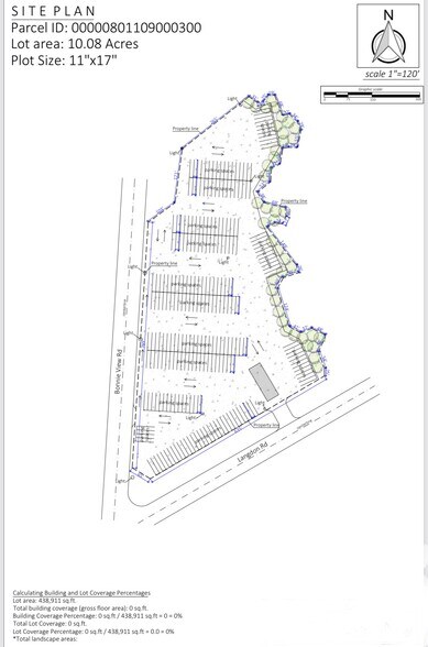 NEC Langdon & Bonnie View Rd, Dallas, TX à vendre - Plan de site – Image 2 sur 2