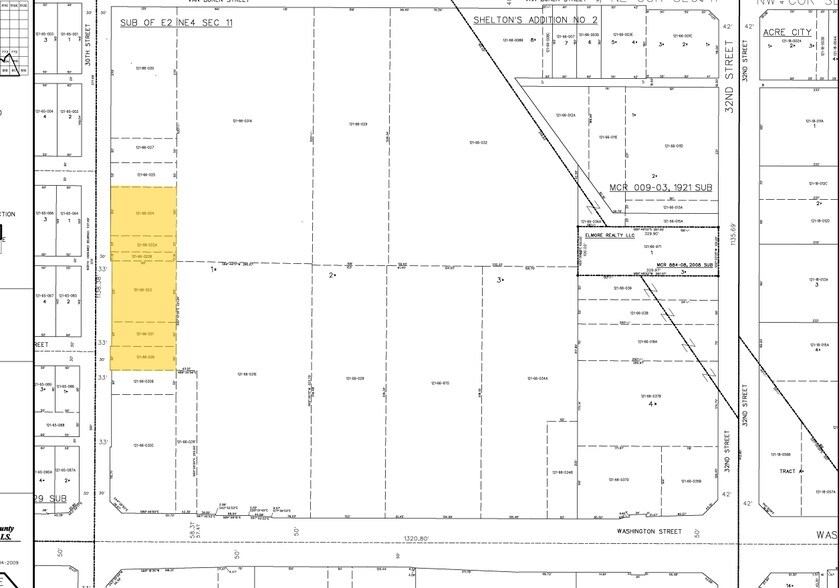 105-111 N 30th St, Phoenix, AZ à louer - Plan cadastral – Image 2 sur 8