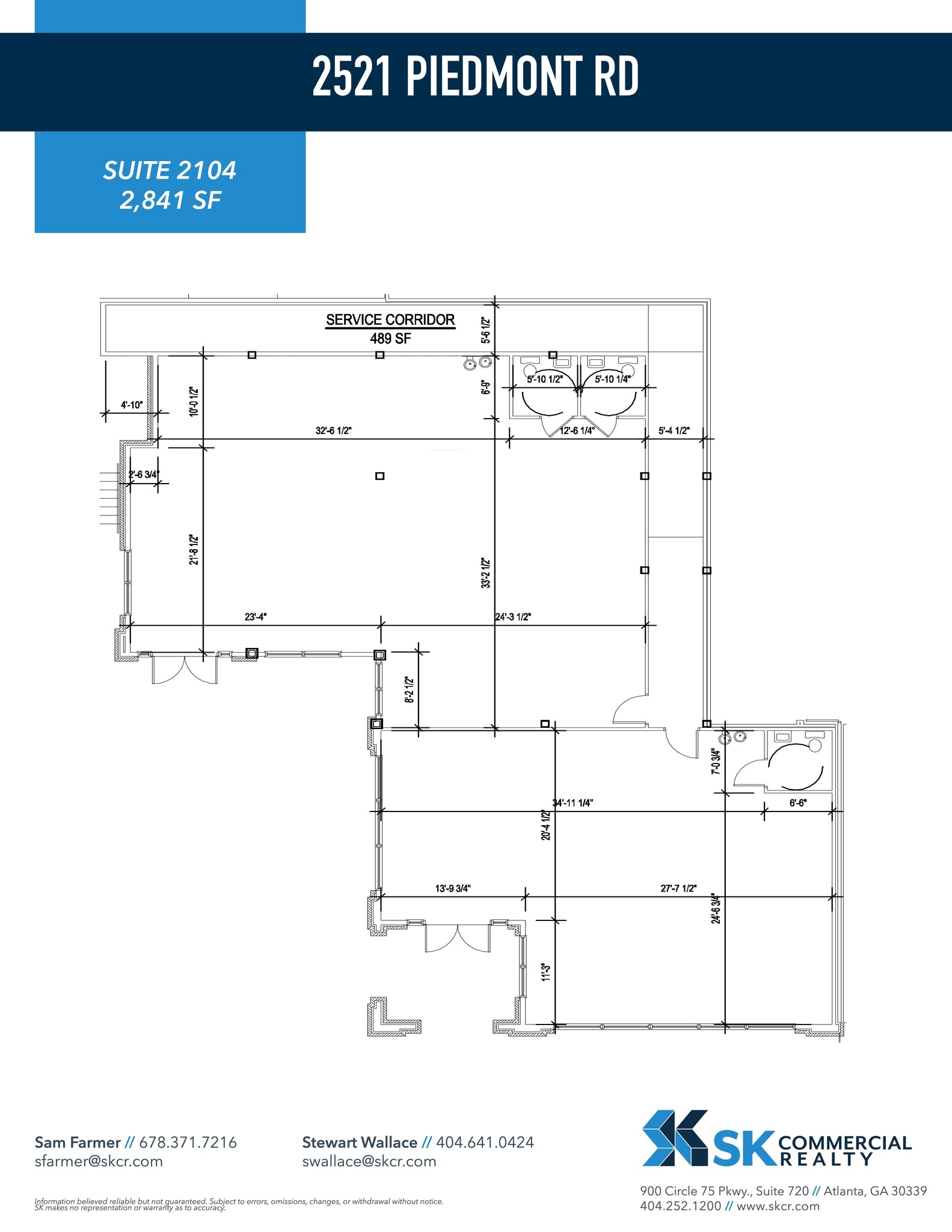 2521 Piedmont Rd NE, Atlanta, GA à louer Plan de site– Image 1 sur 7