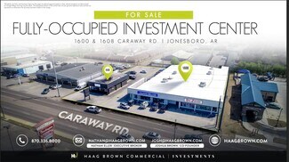 Plus de détails pour 1600 S Caraway Rd, Jonesboro, AR - Local commercial à vendre