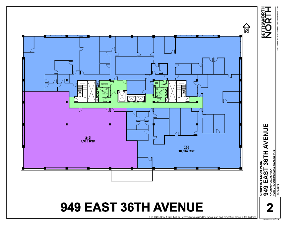 949 E 36th Ave, Anchorage, AK à louer Plan d’étage– Image 1 sur 1
