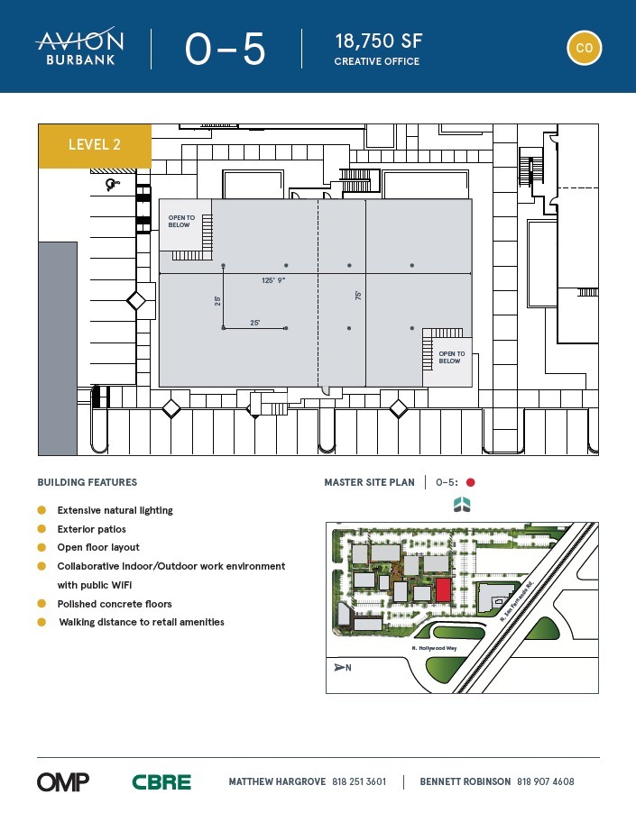 3051-3055 N Hollywood Way, Burbank, CA à vendre Plan d’étage– Image 1 sur 1