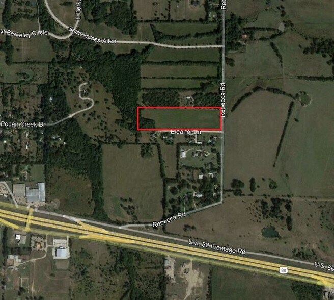 Rebecca Road, Sunnyvale, TX à vendre - Aérien – Image 3 sur 20