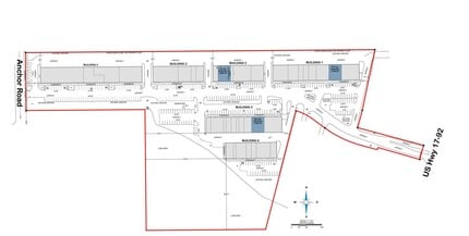 102-134 Live Oaks Blvd, Casselberry, FL à louer Plan d’étage– Image 1 sur 1