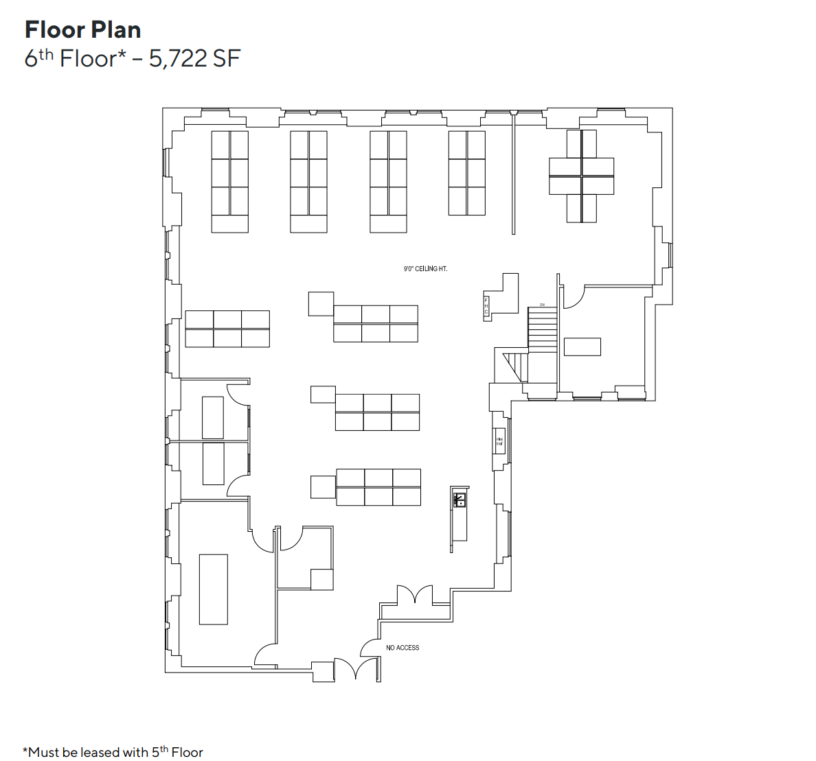 69 Yonge St, Toronto, ON à louer Plan d’étage– Image 1 sur 1