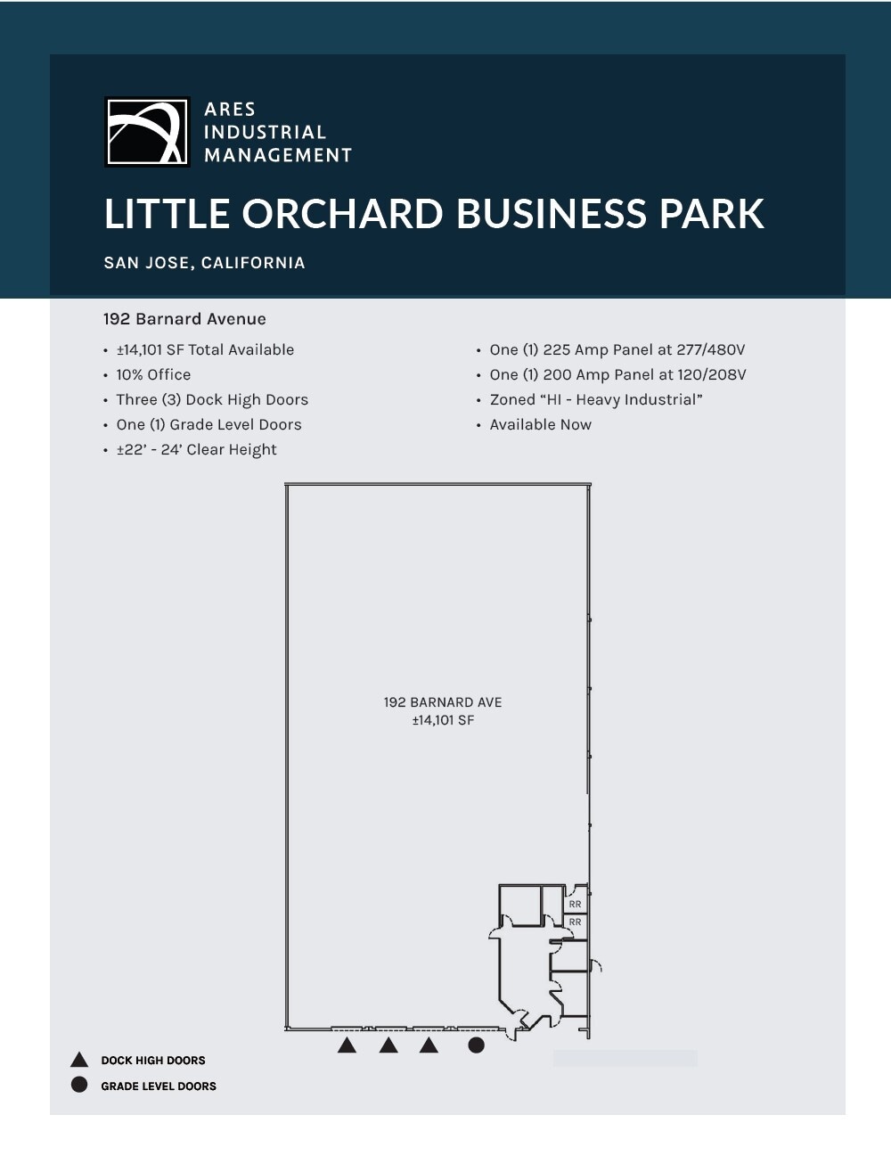 1712-1792 Little Orchard St, San Jose, CA à louer Plan d’étage– Image 1 sur 2