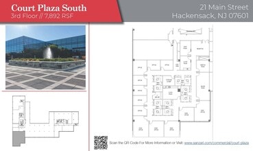 25 Main St, Hackensack, NJ à louer Plan d’étage– Image 1 sur 1