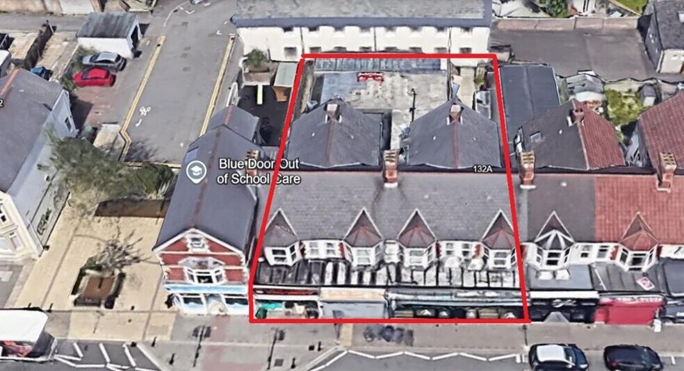 132, 134, 136 and 138 Whitchurch Road portefeuille de 2 biens à vendre sur LoopNet.fr - Aérien – Image 2 sur 4