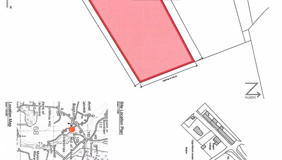 Bogton, Turriff à vendre - Plan de site – Image 2 sur 2