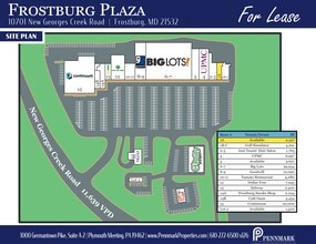 10701 New Georges Creek Rd SW, Frostburg, MD à louer Plan de site– Image 2 sur 2
