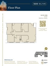 509 Olive Way, Seattle, WA à louer Plan d’étage– Image 2 sur 2