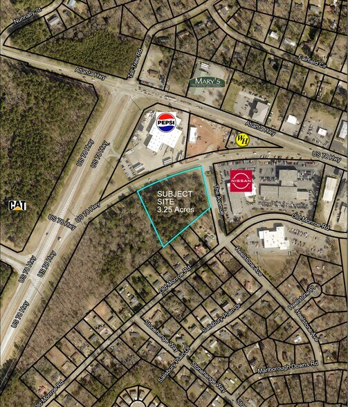 110 The Avenue, Athens, GA à vendre - Aérien – Image 1 sur 5