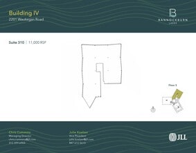 2333 Waukegan Rd, Bannockburn, IL à louer Plan d’étage– Image 1 sur 1