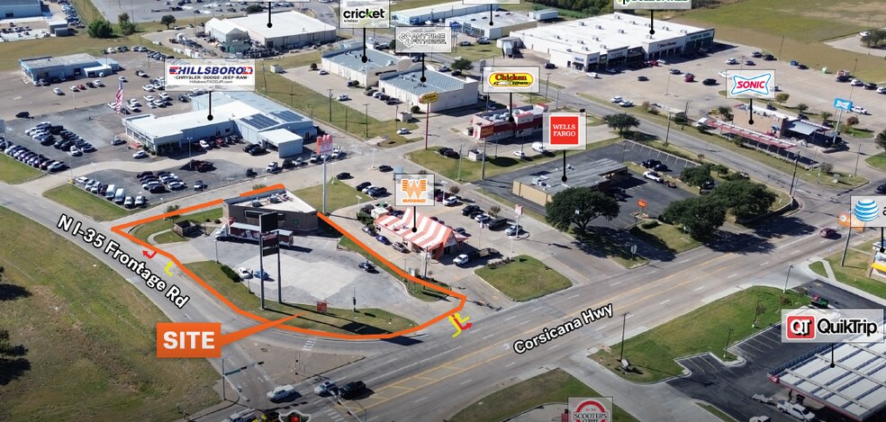 1406 Corsicana Hwy, Hillsboro, TX à vendre - Photo de l’immeuble – Image 2 sur 5
