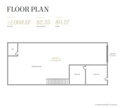 1610 Dell Ave, Campbell, CA à louer Plan d’étage– Image 1 sur 1