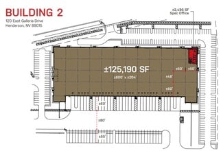 Galleria Drive, Henderson, NV à louer Plan d’étage– Image 1 sur 1
