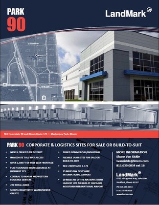 Plus de détails pour 8202 W Lane Rd, Caledonia, IL - Industriel/Logistique à louer