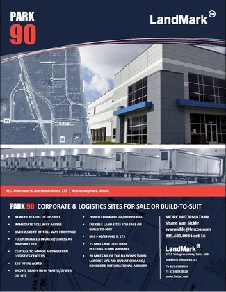 Plus de détails pour 8202 W Lane Rd, Caledonia, IL - Industriel/Logistique à louer
