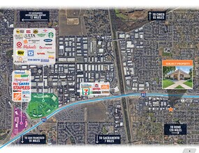 300 Harris Ave, Sacramento, CA - VUE AÉRIENNE vue de carte