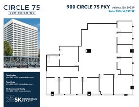 900 Circle 75 Pky SE, Atlanta, GA à louer Plan de site– Image 1 sur 1