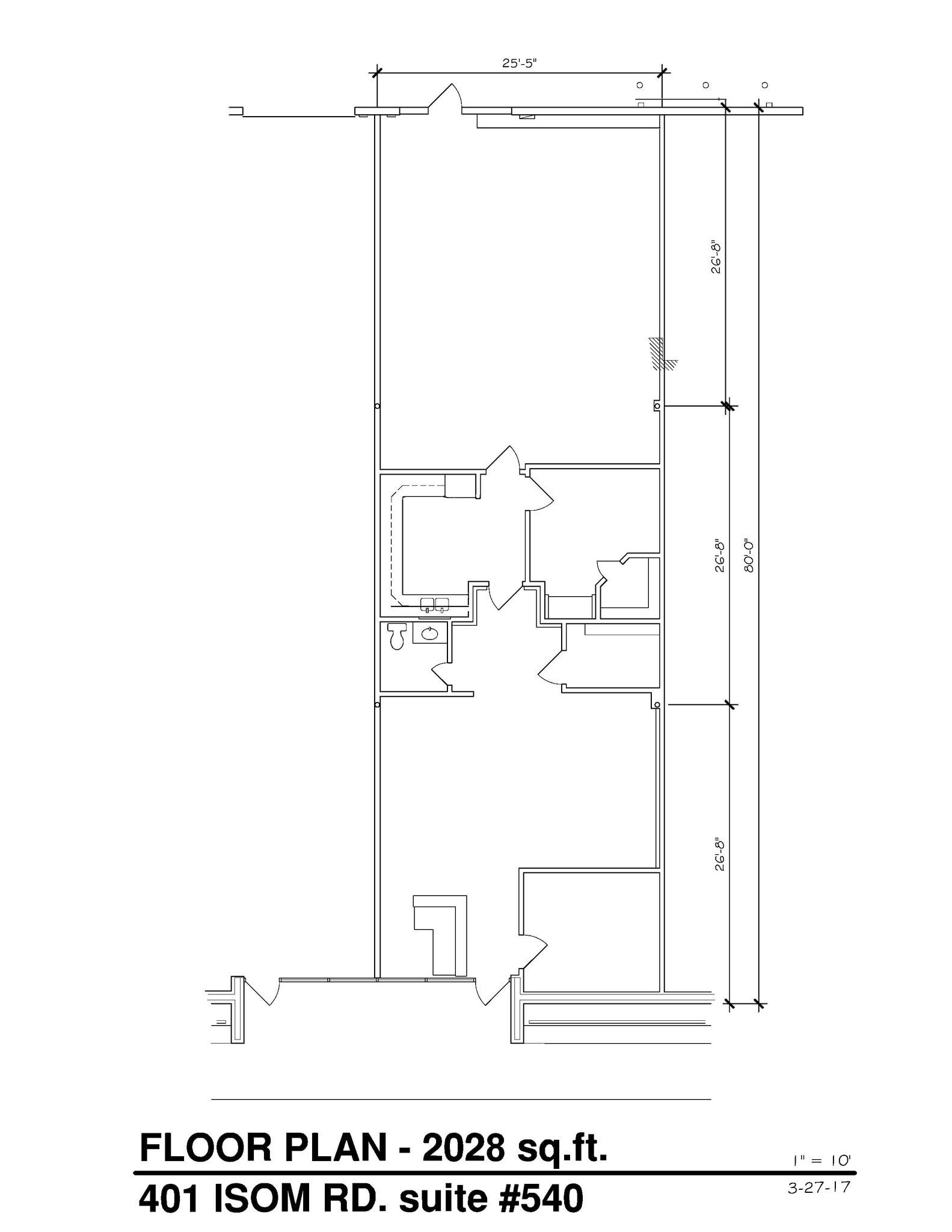 401 Isom Rd, San Antonio, TX à louer Plan d’étage– Image 1 sur 1