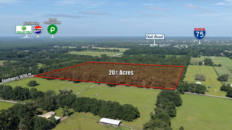 0 SW 107th Pl, Ocala, FL à vendre - Aérien – Image 1 sur 7