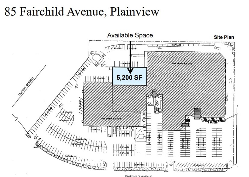 25-85 Fairchild Ave, Plainview, NY à louer - Plan de site – Image 3 sur 3