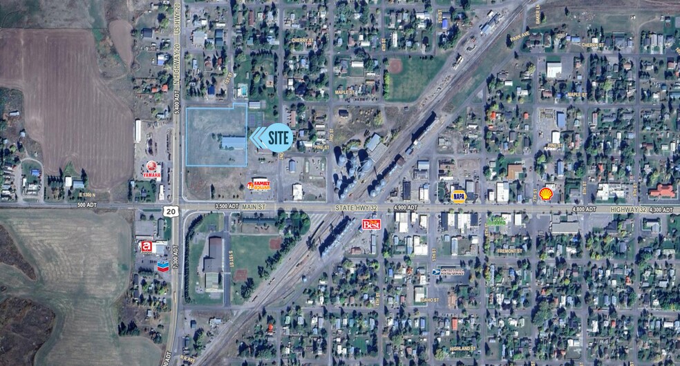 Highway 20 & Main St., Ashton, ID à louer - Photo principale – Image 1 sur 4
